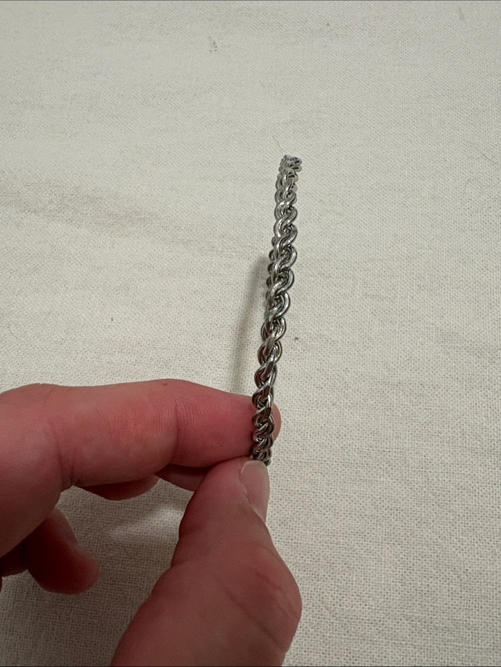 Silver Bangle Set - Picture 9 of 10